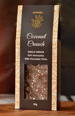 Coconut Crunch Chocolate Thins 90g
